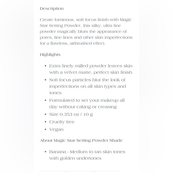 NIB Jeffree Star Cosmetics Magic Star Luminous Setting Powder in Banana JSC - Picture 15 of 15